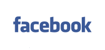 facebook text logo
