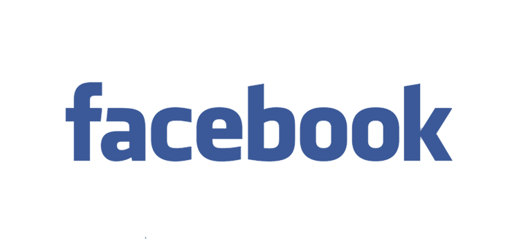 facebook text logo